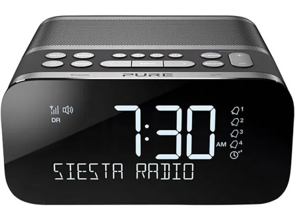Pure Siesta S6 - Clock-radio - intet operativt system - grafit