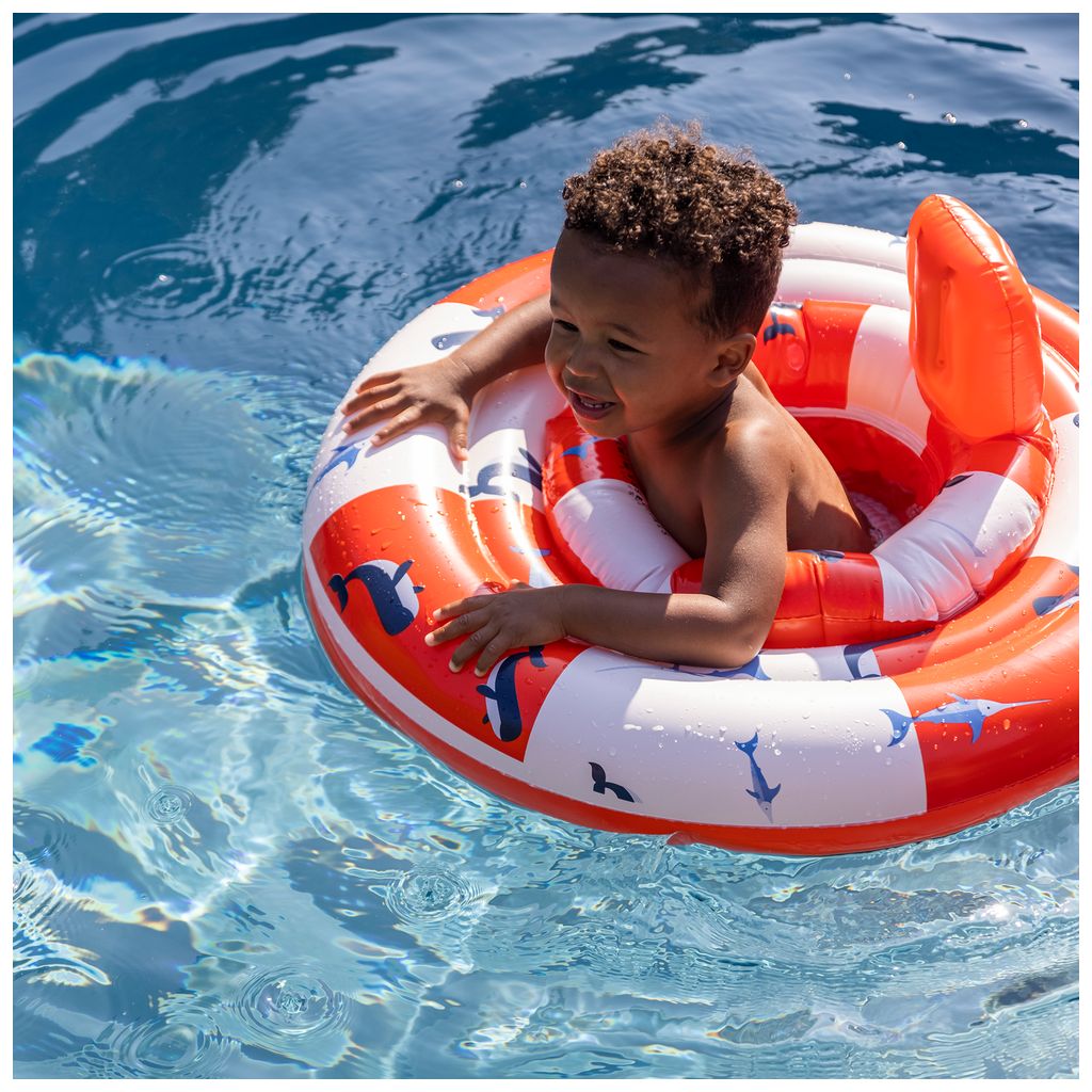 Swim EssentialsSwim Essentials   Schwimmsitz red white whale