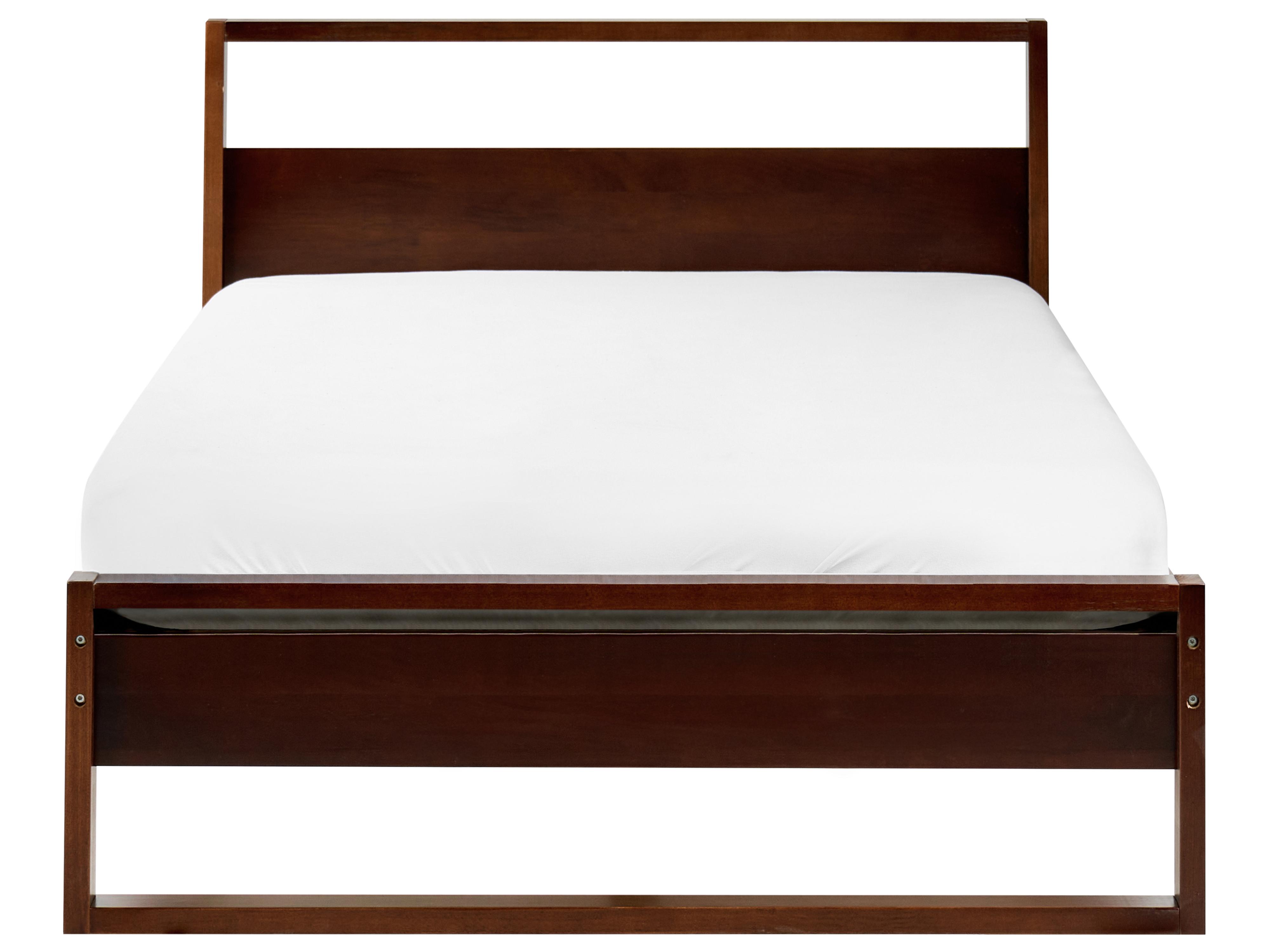 Bed Dennenhout GIULIA 120 x 200 cm Donkerbruin