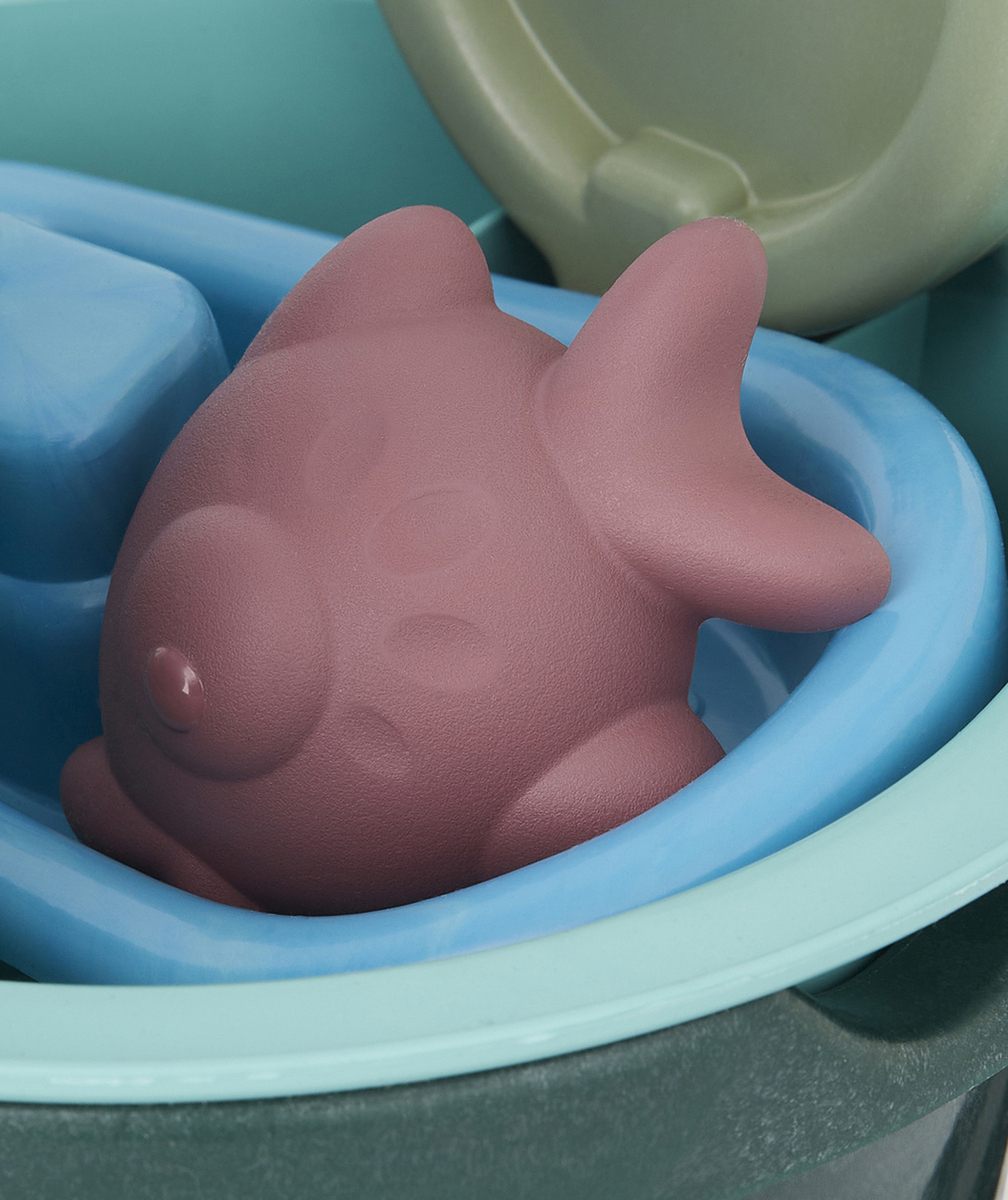 DANTOYSET DE PLAGE EN PLASTIQUE RECYCLÉ