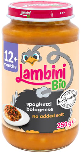 Lambini Bio DEMETER Spaghetti Bolognese , ab 12.Monat