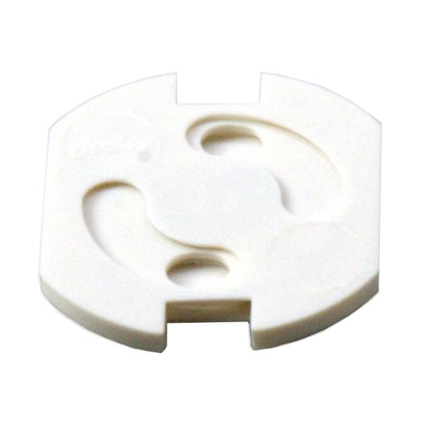 Jippie's Draaistopcontactbeveiliger Wit 12 Stuks