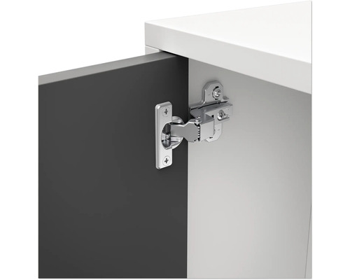 Potscharnier Ø 26 mm, voor inliggende deuren, 1 stuk