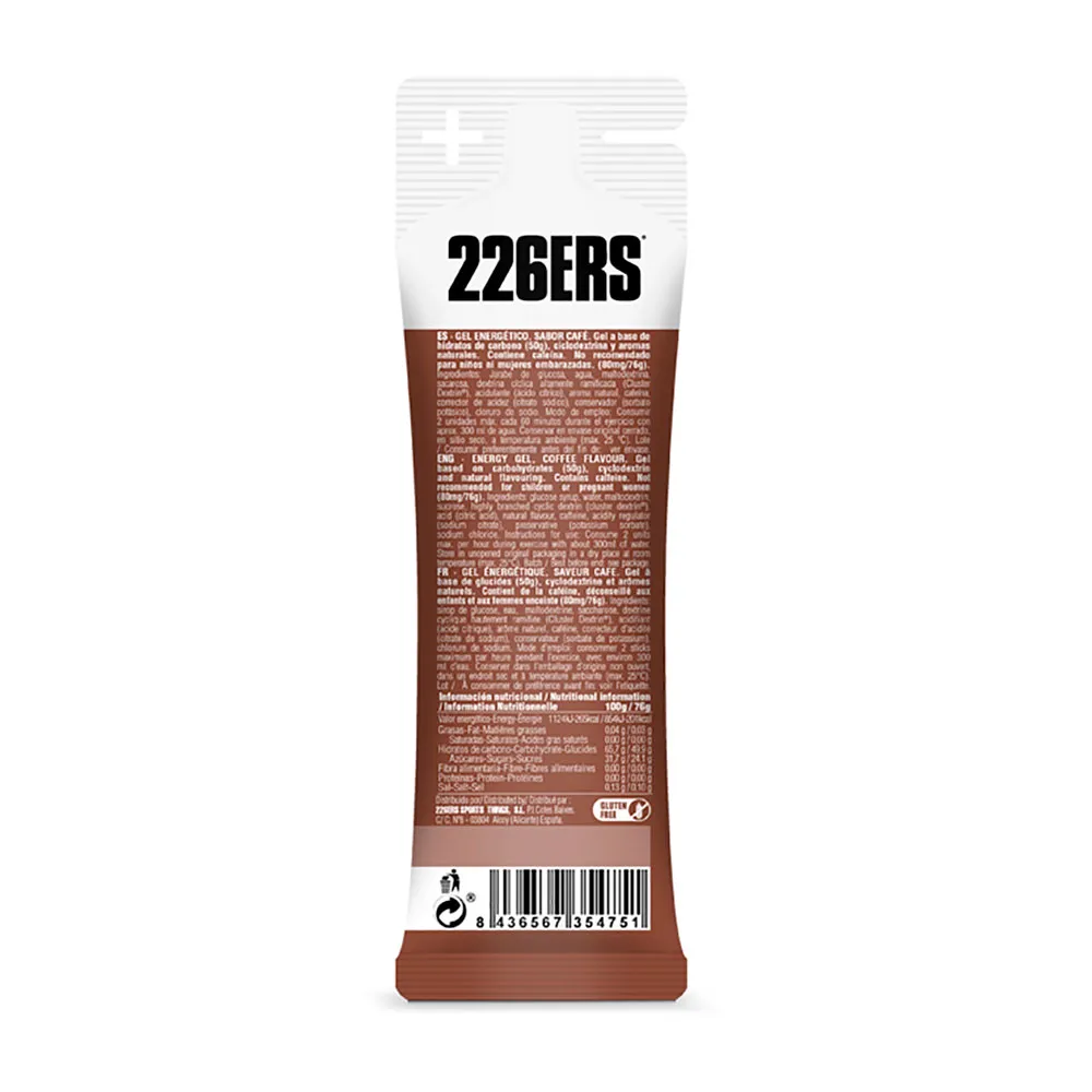 226ERS High Energie-Gel Koffie 76g