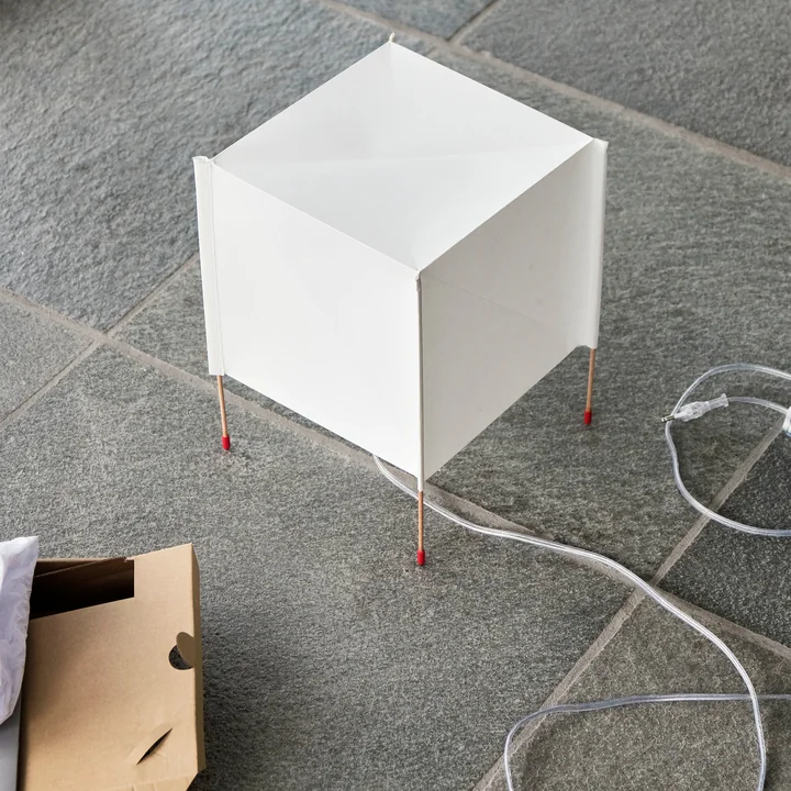 HAY - Paper Cube Tischleuchte, weiss