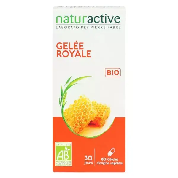 Geleia Real Orgânica Naturaactive - 60 cápsulas
