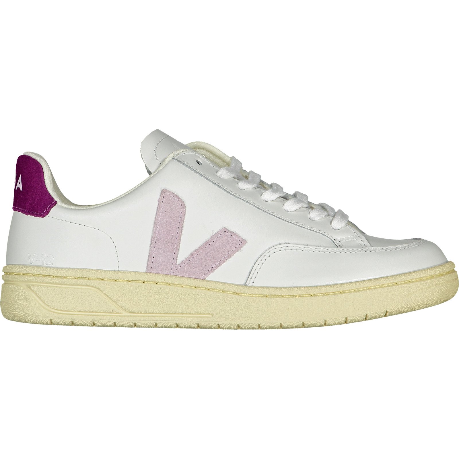 Veja V-12 Sneakers weiss-violett 40