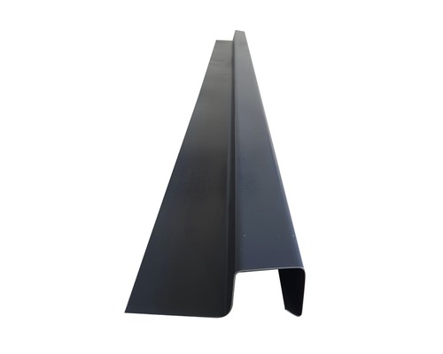 PRECIT bakgoot universeel accessoire Smart antracietgrijs RAL 7016 1000 mm x 145 mm x 30 mm