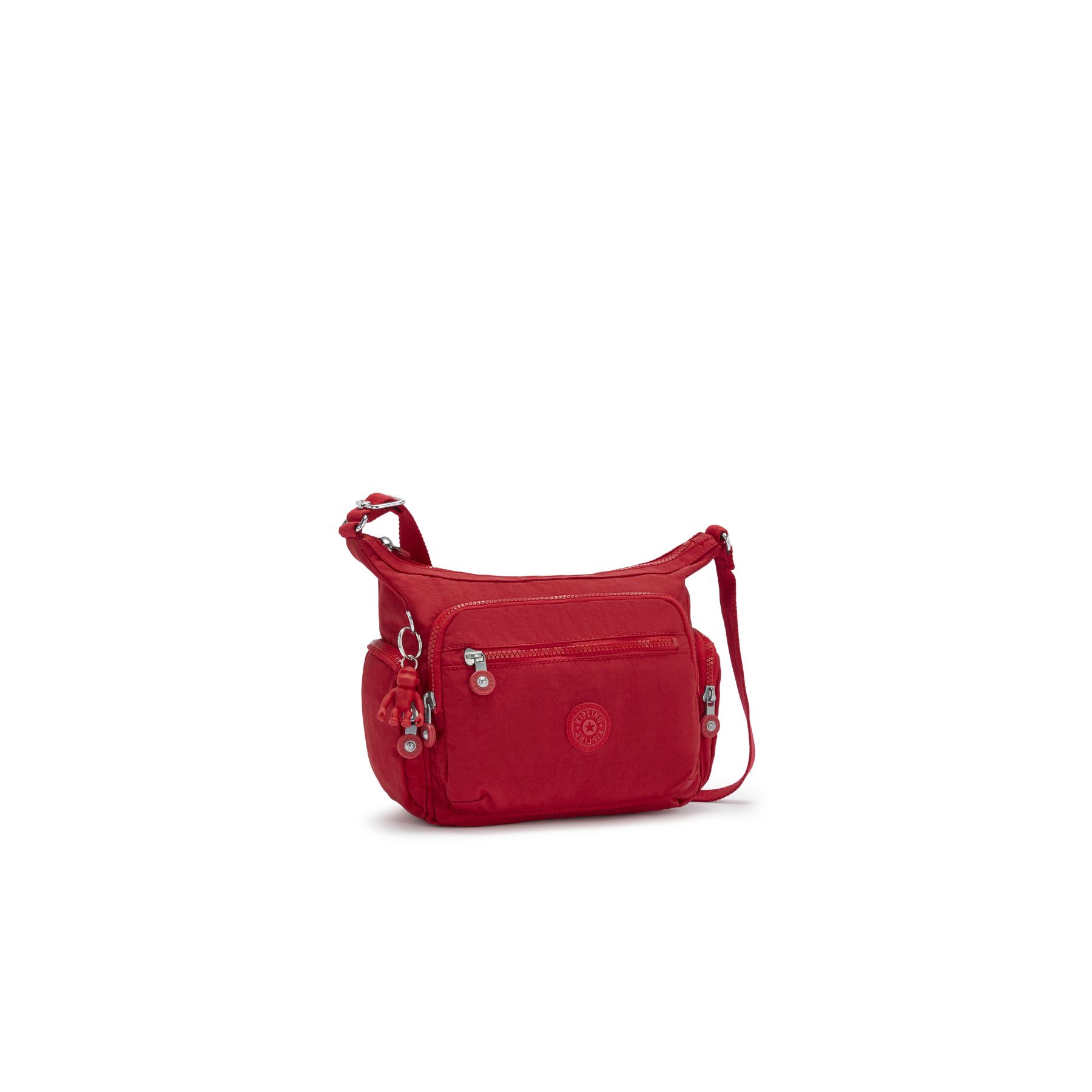 GABBIE S Petit sac bandoulière à compartiments multiples - Red Rouge
