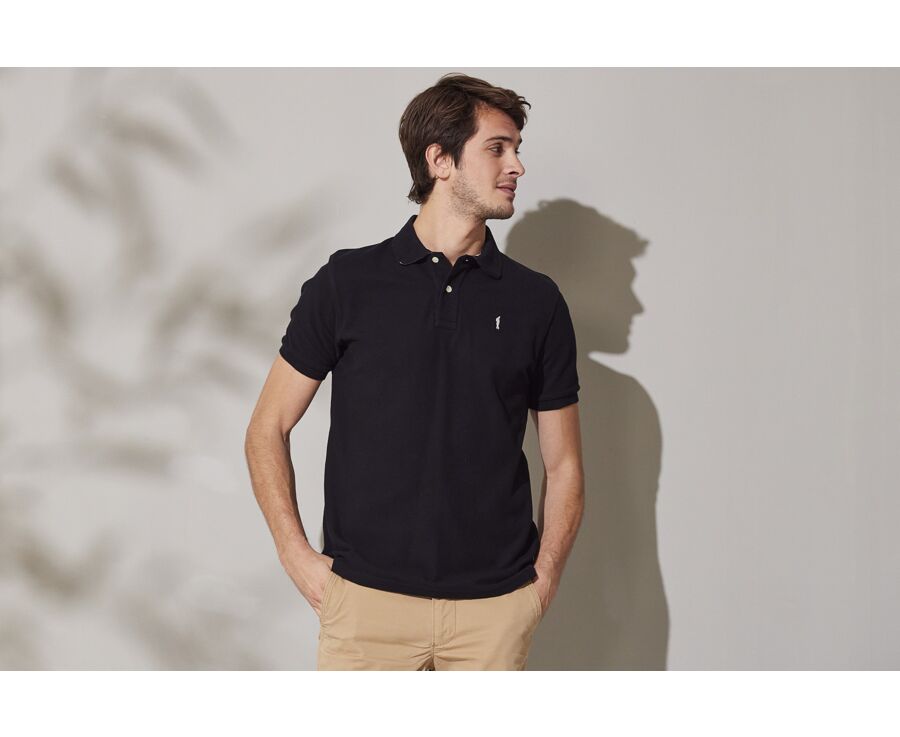 Polo homme Noir - ANDY II