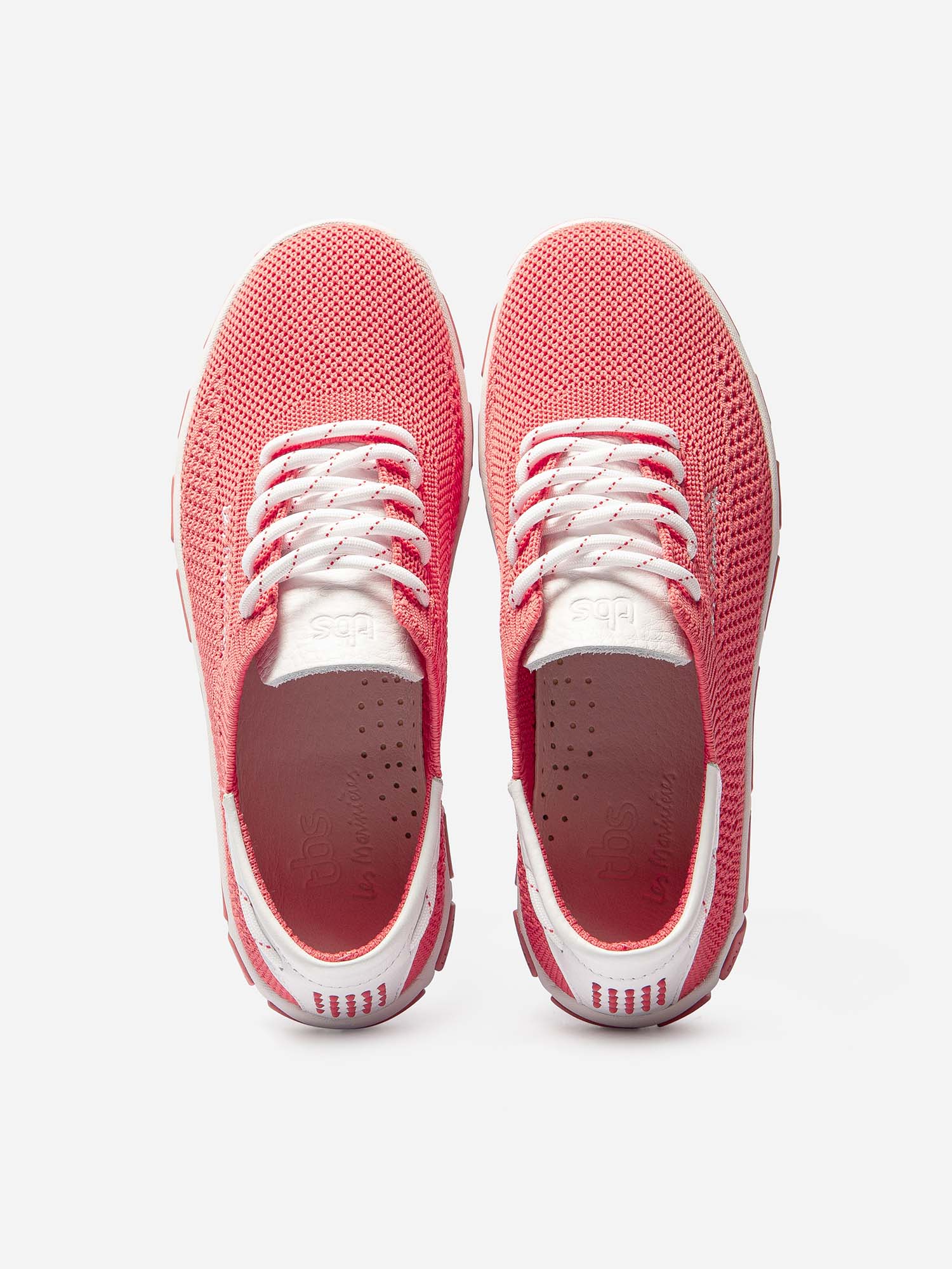Tennis Femme Confort Textile Recyclé Rose