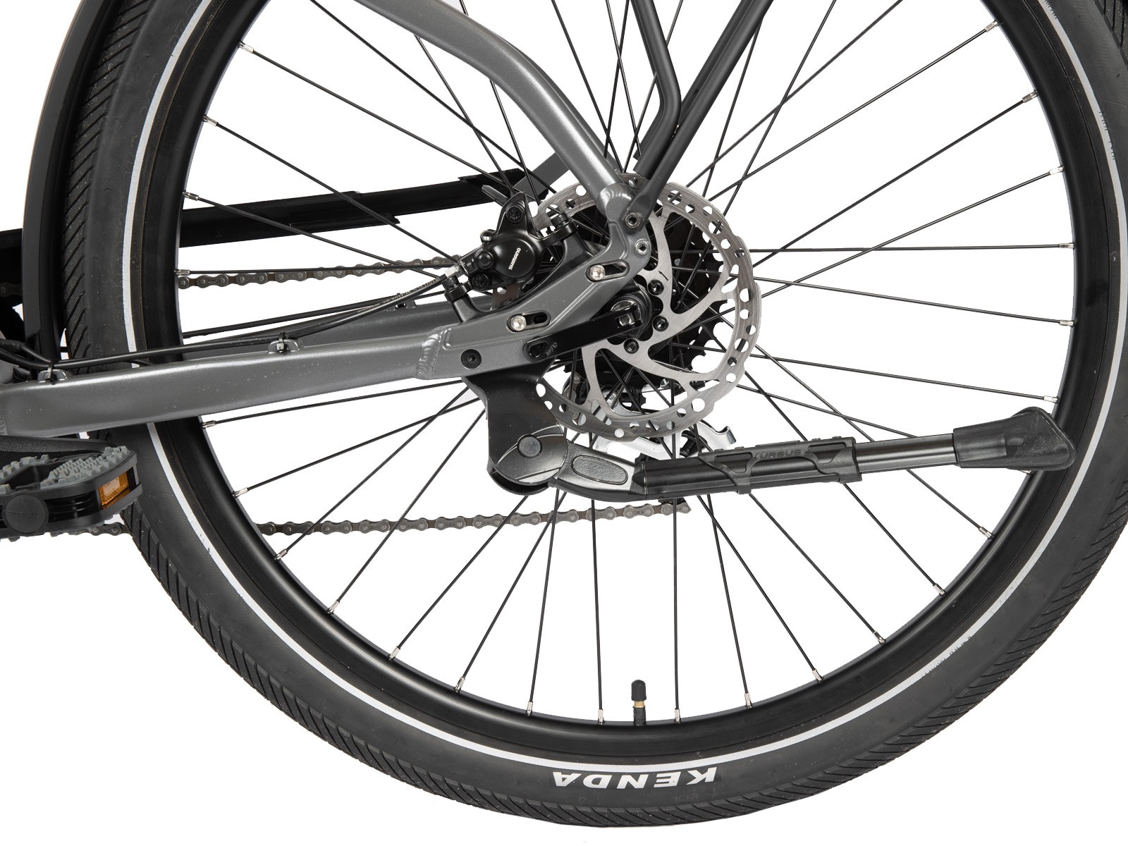 Villette Extreme MM 17.5Ah 8sp 27.5 inch city-ebike - Dark Grey
