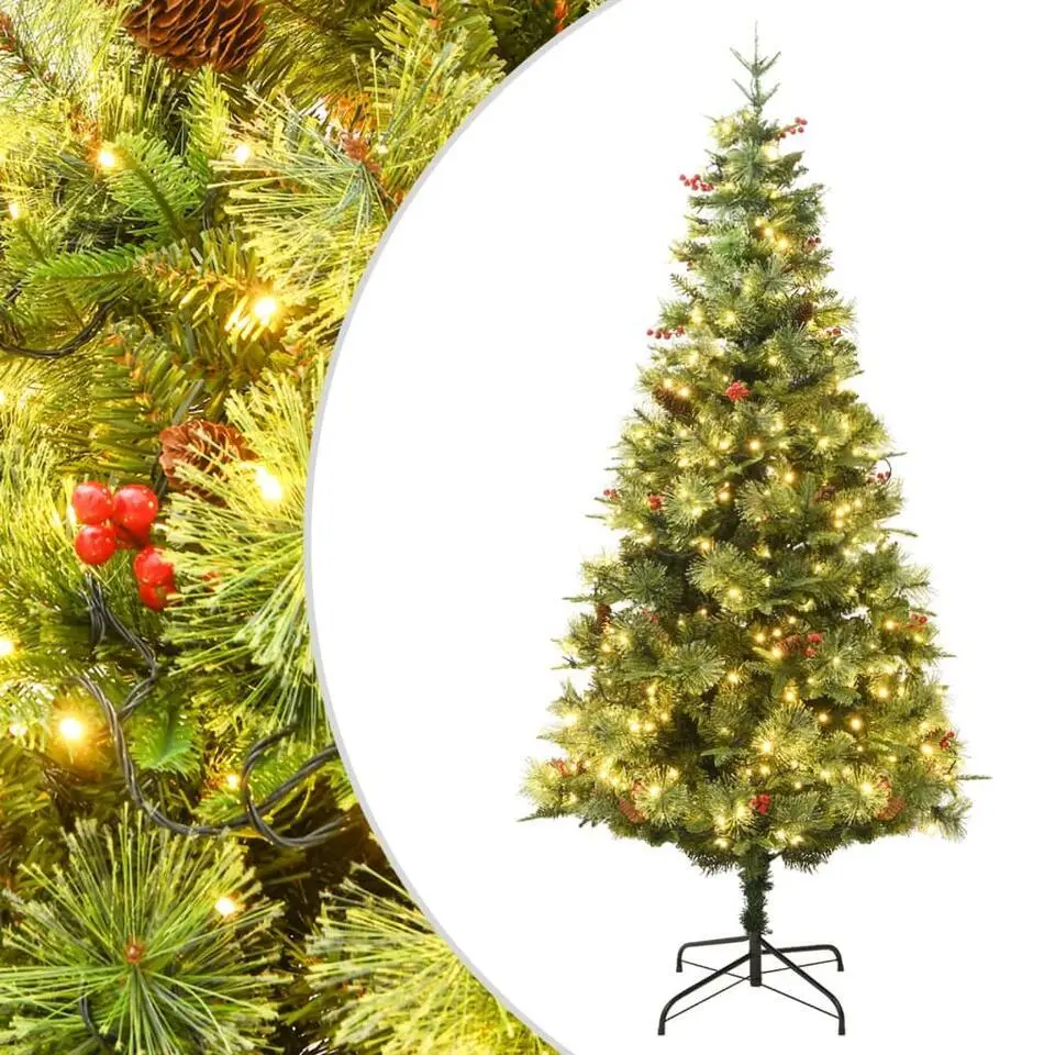 vidaXL - Kerstboom - Groen - 120 x 60 cm