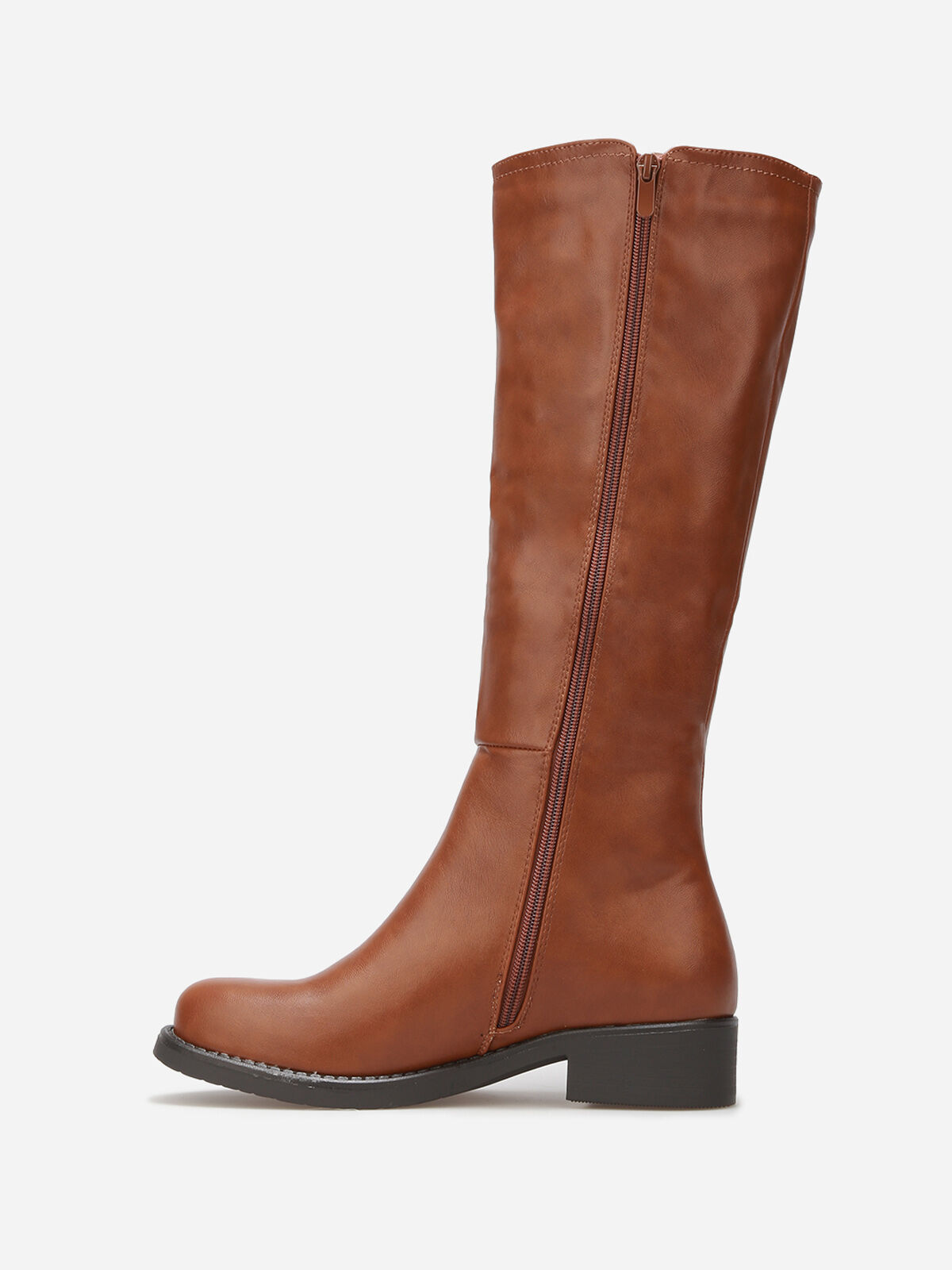 Bottes Chelsea style cavalières- Camel