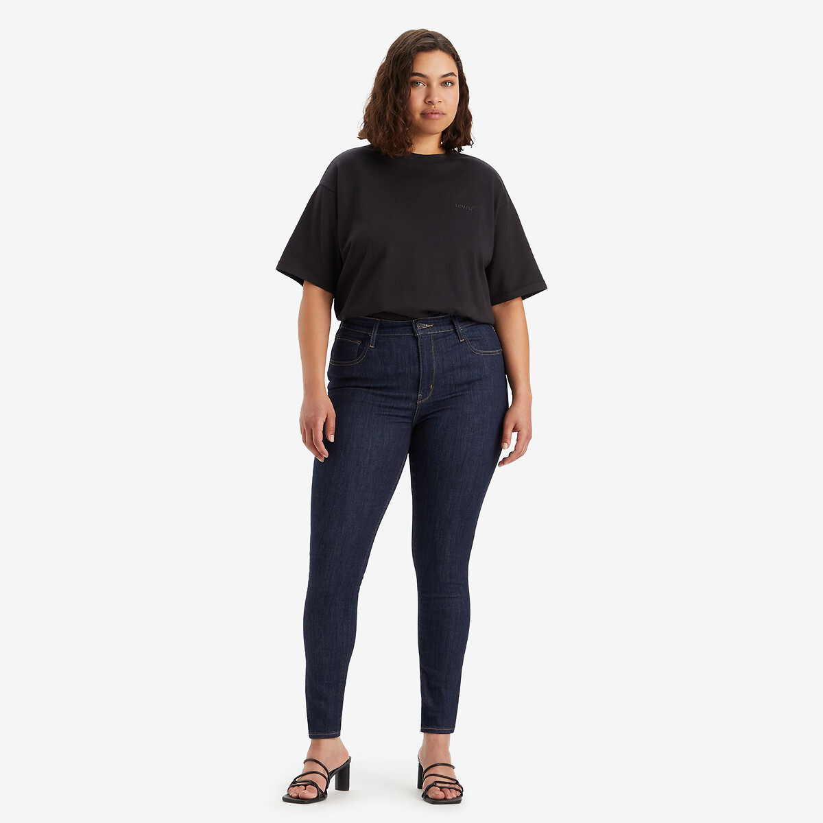 Calça Jeans Levi's 720 Cintura Alta Super Skinny