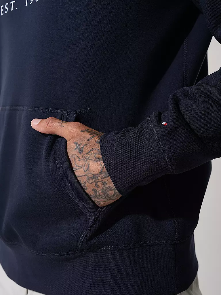 TOMMY HILFIGER Kapuzensweater - Hoodie dunkelblau