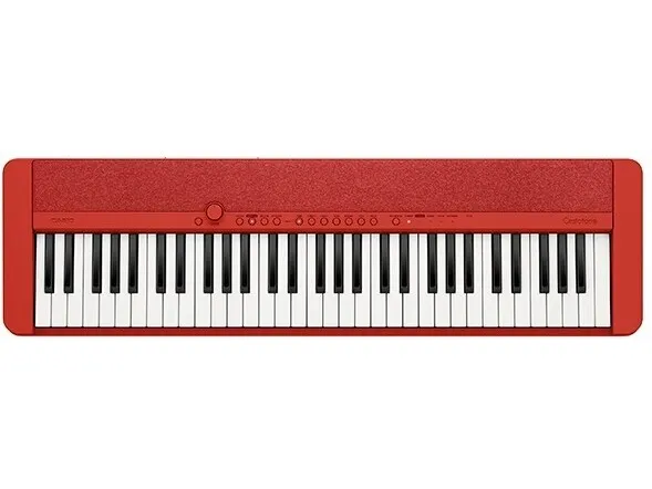 Casio CT-S1, Digital synthesizer, Rød, Vekselstrøm, Batteri, AA, 4,5 kg