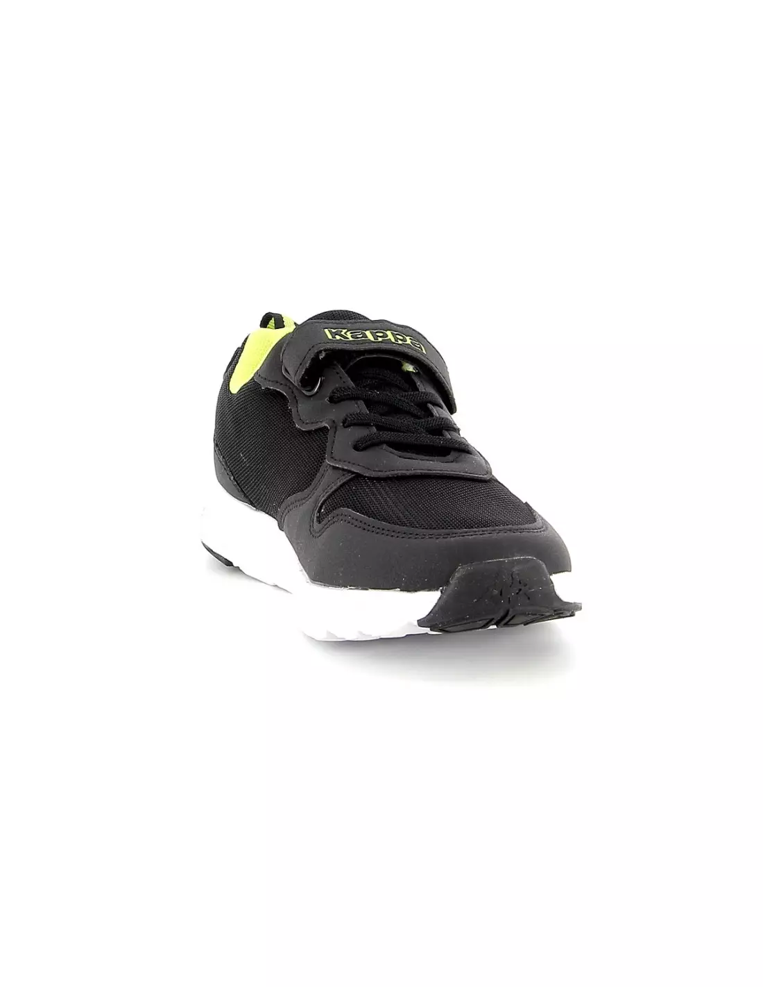 KAPPA DELVIS EV - Sneakers Blackyellowfluo