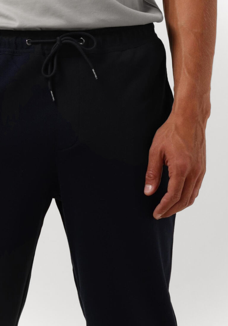 SELECTED HOMME donkerblauwe selected homme sweatpant slimtapered-selby sweat flex pant b