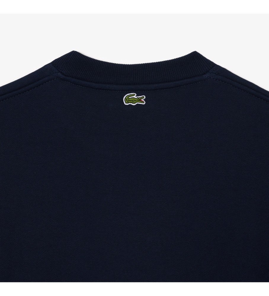 Moletom Lacoste azul marinho para tênis