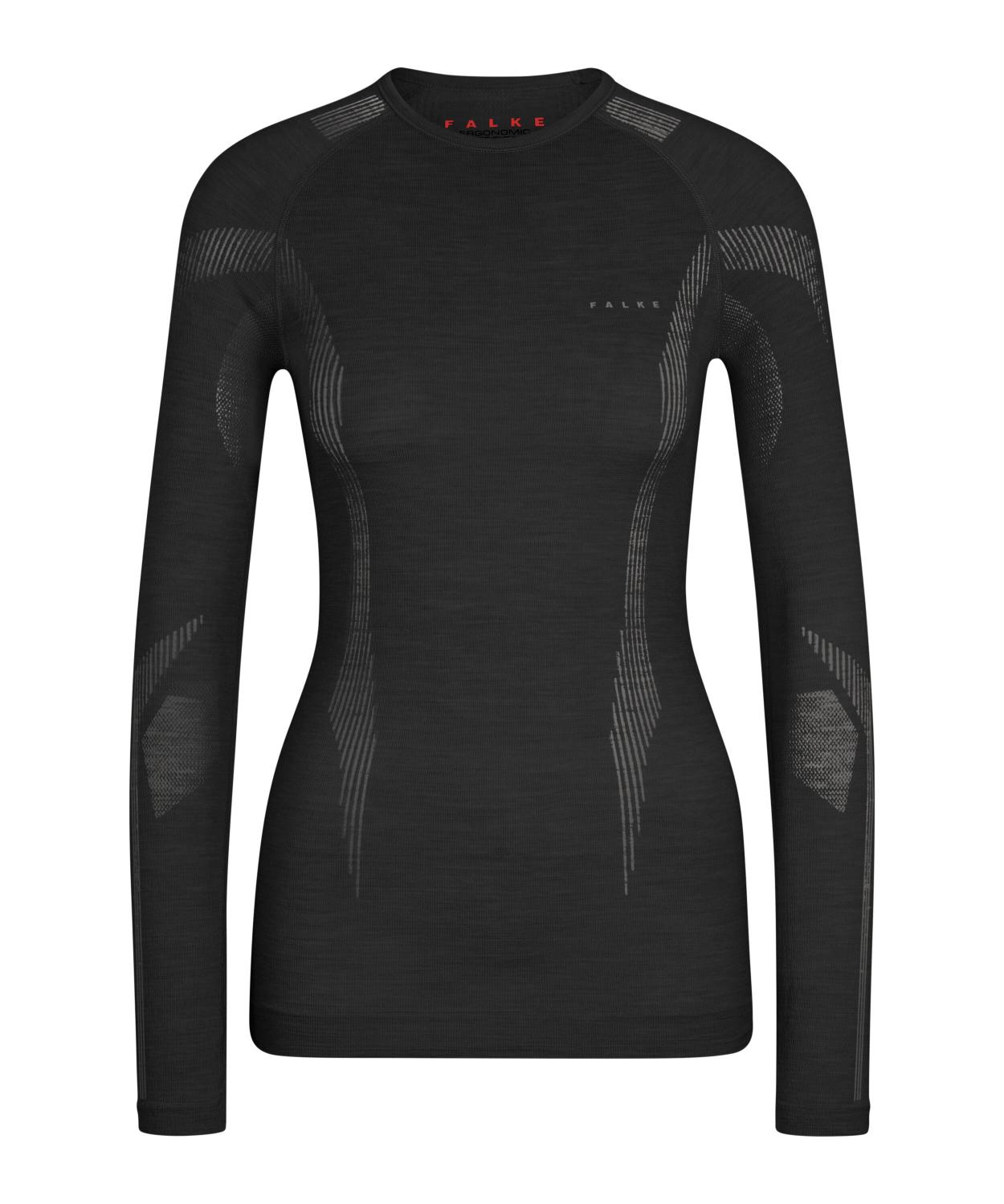 Falke Wool-Tech Longsleeve Womens Black