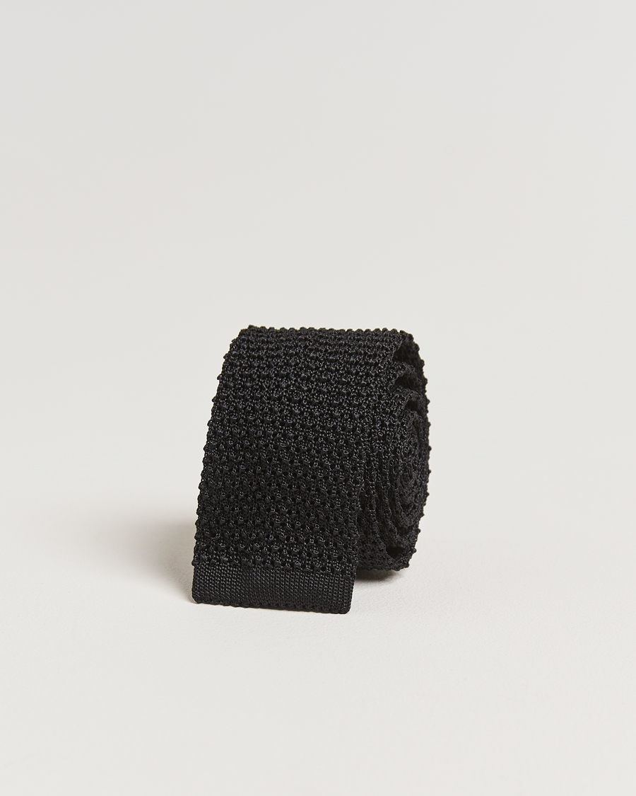 Polo Ralph Lauren Knitted Tie Black