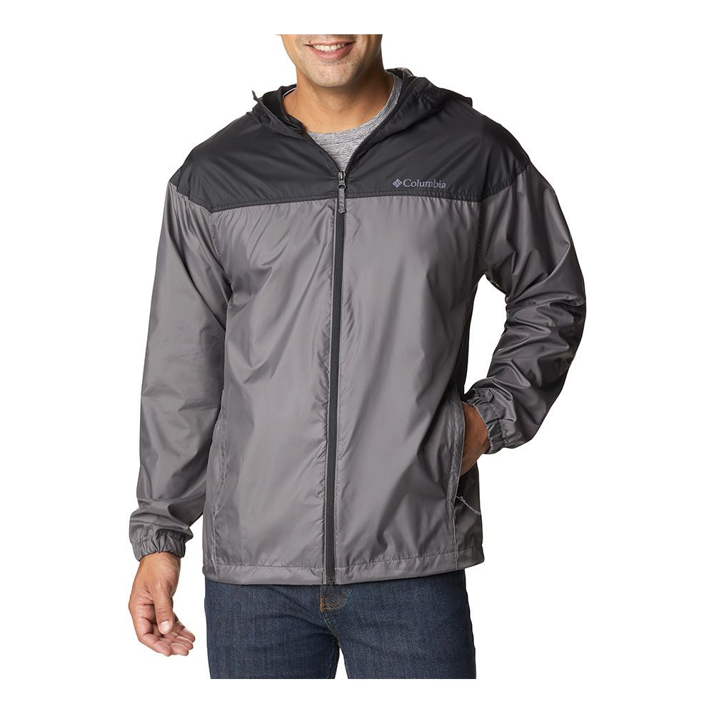Columbia FLASH CHALLENGER NOVELTY WINDBREAKER - Veste Homme city grey/black