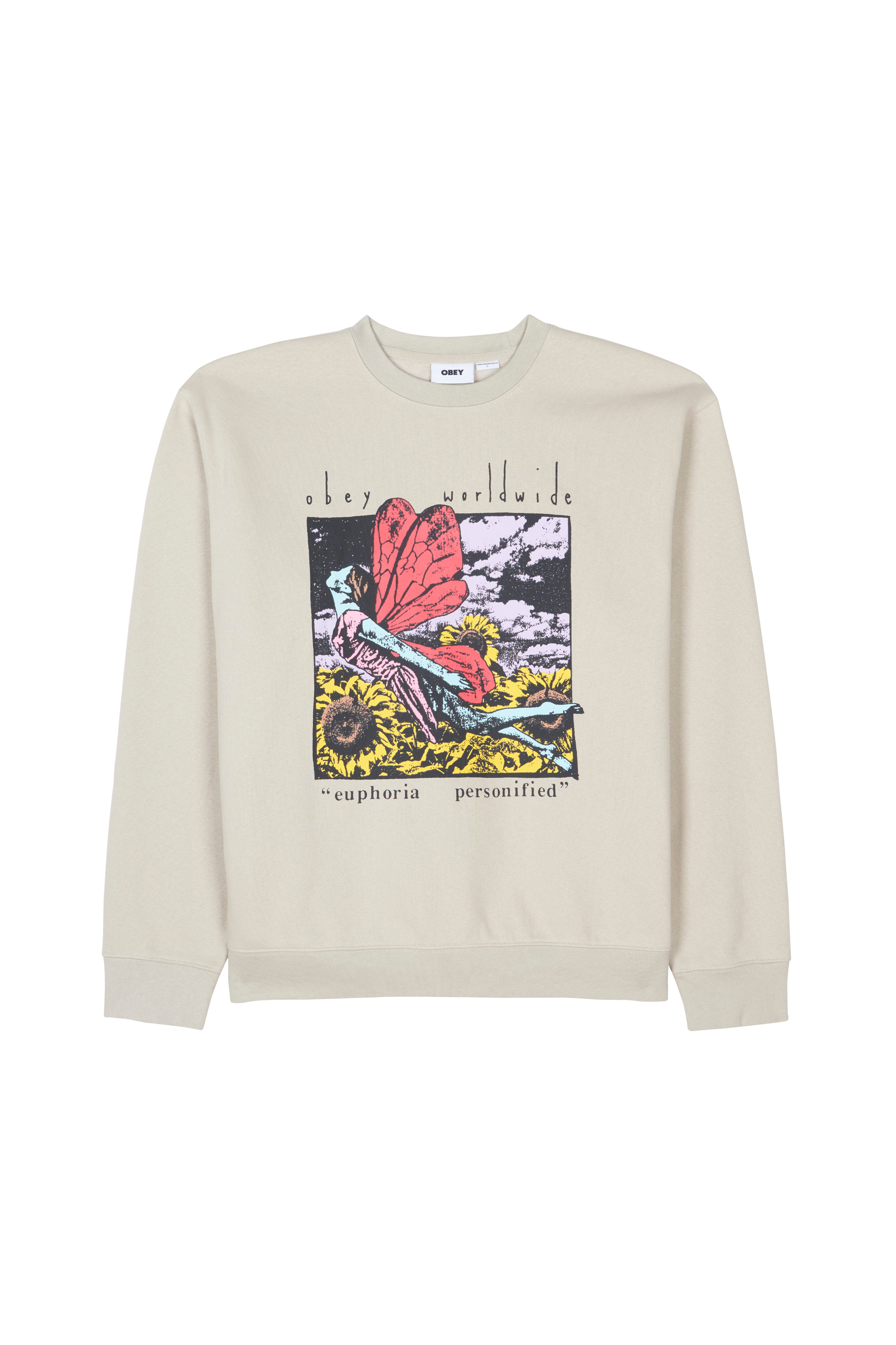 OBEY Sweat  EUPHORIA PERSONI Beige
