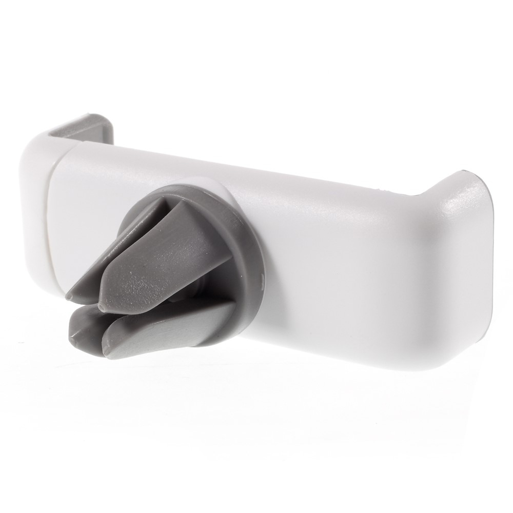 Universal Auto KFZ Halterung Lüftungsgitter Air Frame - Weiss / Grau