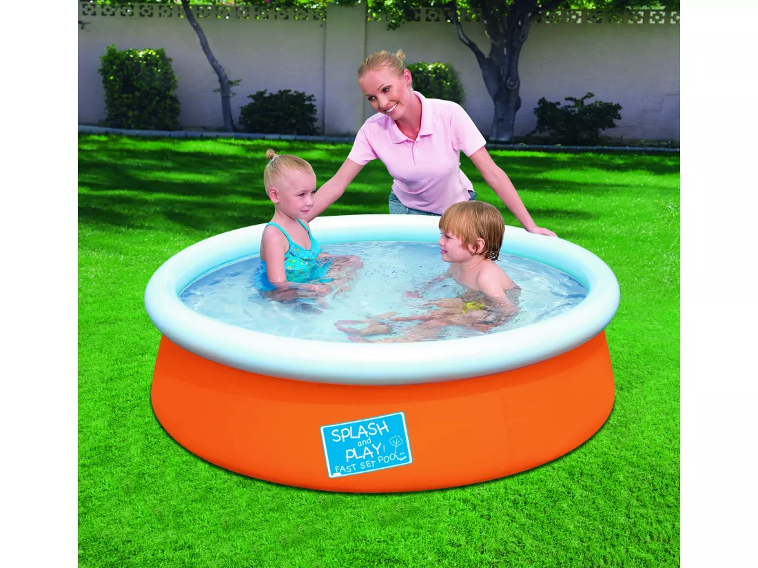 Piscinette ronde my first fast set - D 152 x H 38 cm - Bleu