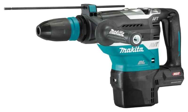 Makita HR005GM205 40V Max Combihamer set (2x4.0Ah) in koffer met stofafzuiging en AWS zender