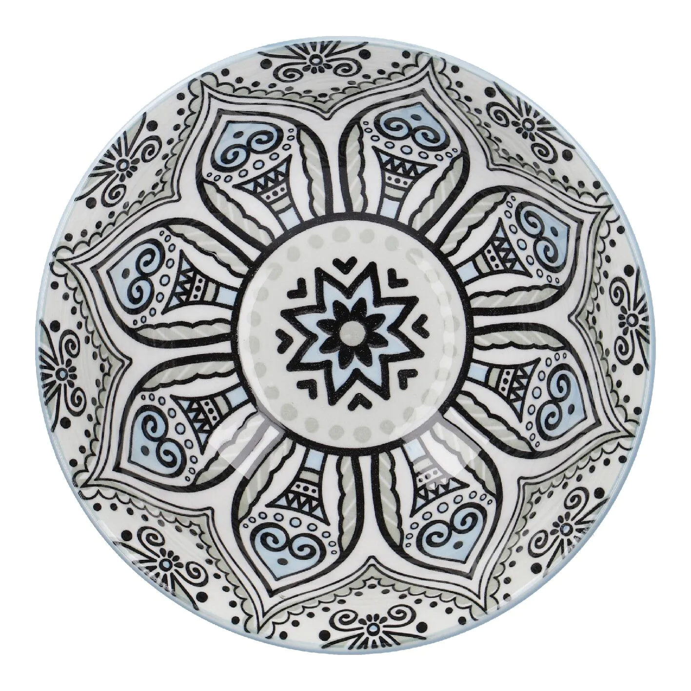 Schale Lisa, tief, grün, 15 cm