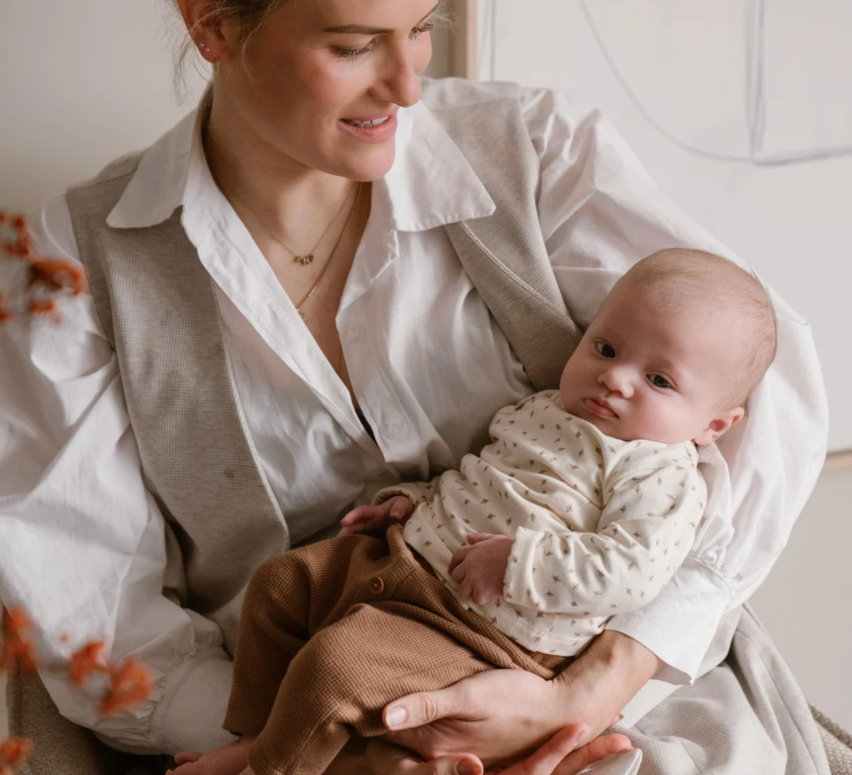 Dirkje Dirkje broekje brown 1246