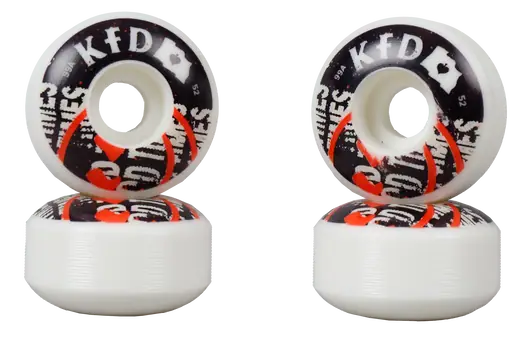 KFD DIY Skateboard Hjul 4-Pak | SkatePro