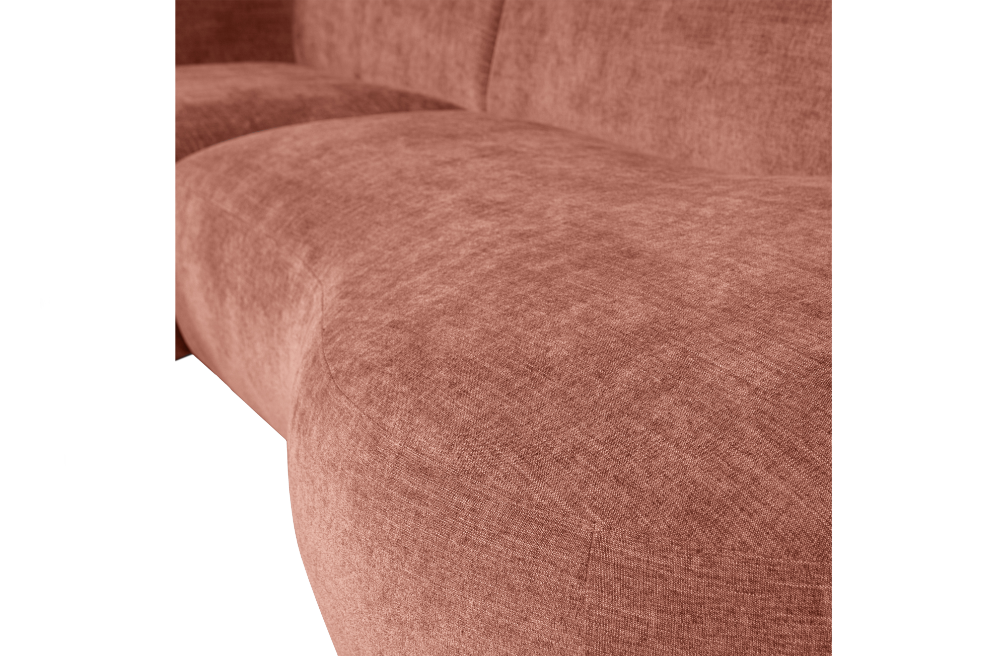 WOOOD Exclusive chaise longue Polly links Polly chaise longue links - Roze