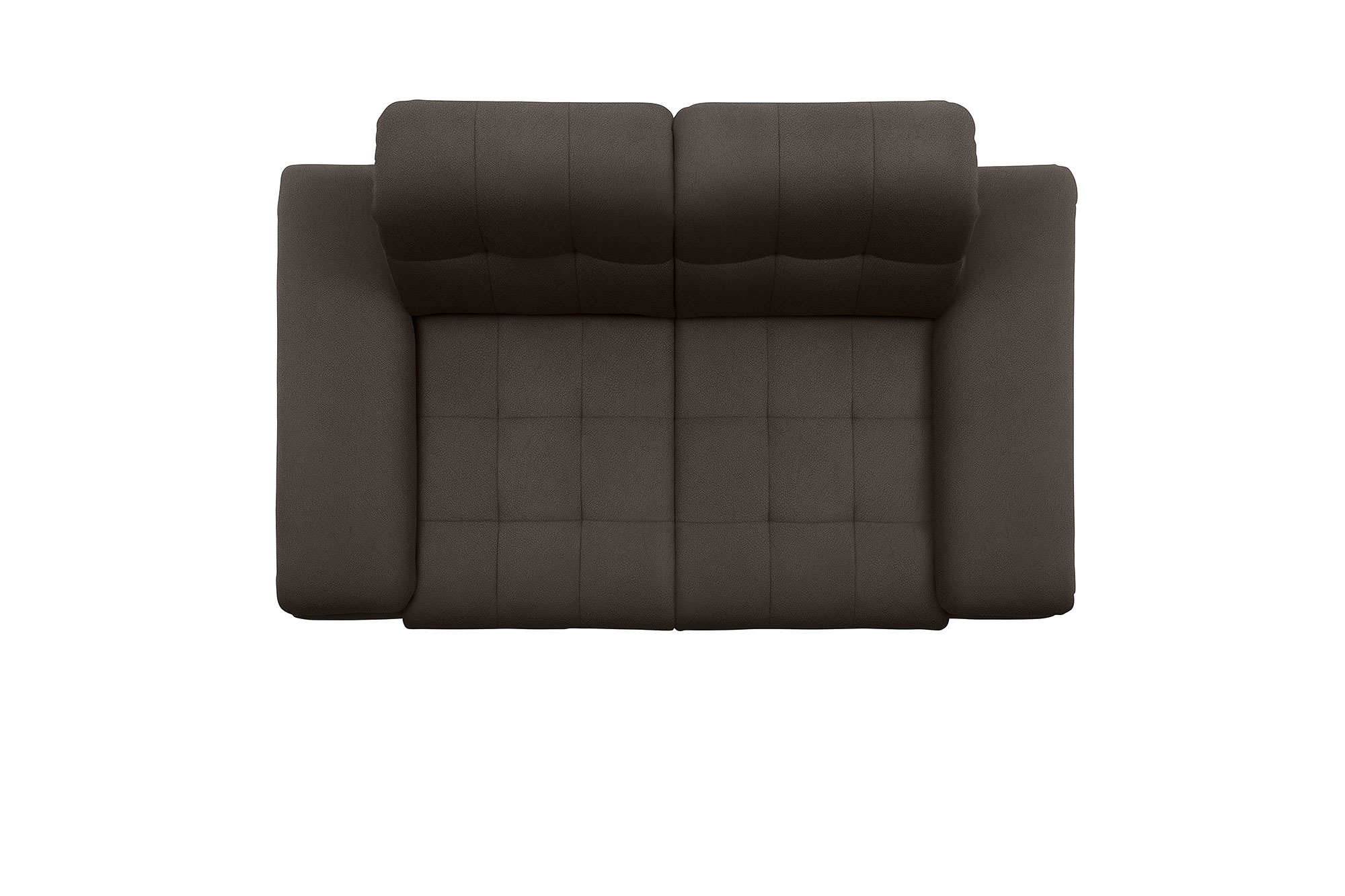 polsterpower 2,5-Sitzer-Sofa - Saddle anthrazit - Basismodell