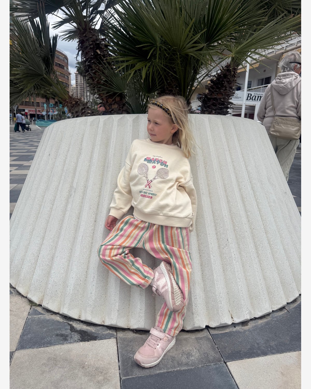 Genser med Print – 100% Øk. Bomull – Loupy Lou Sweat Shirt OCS