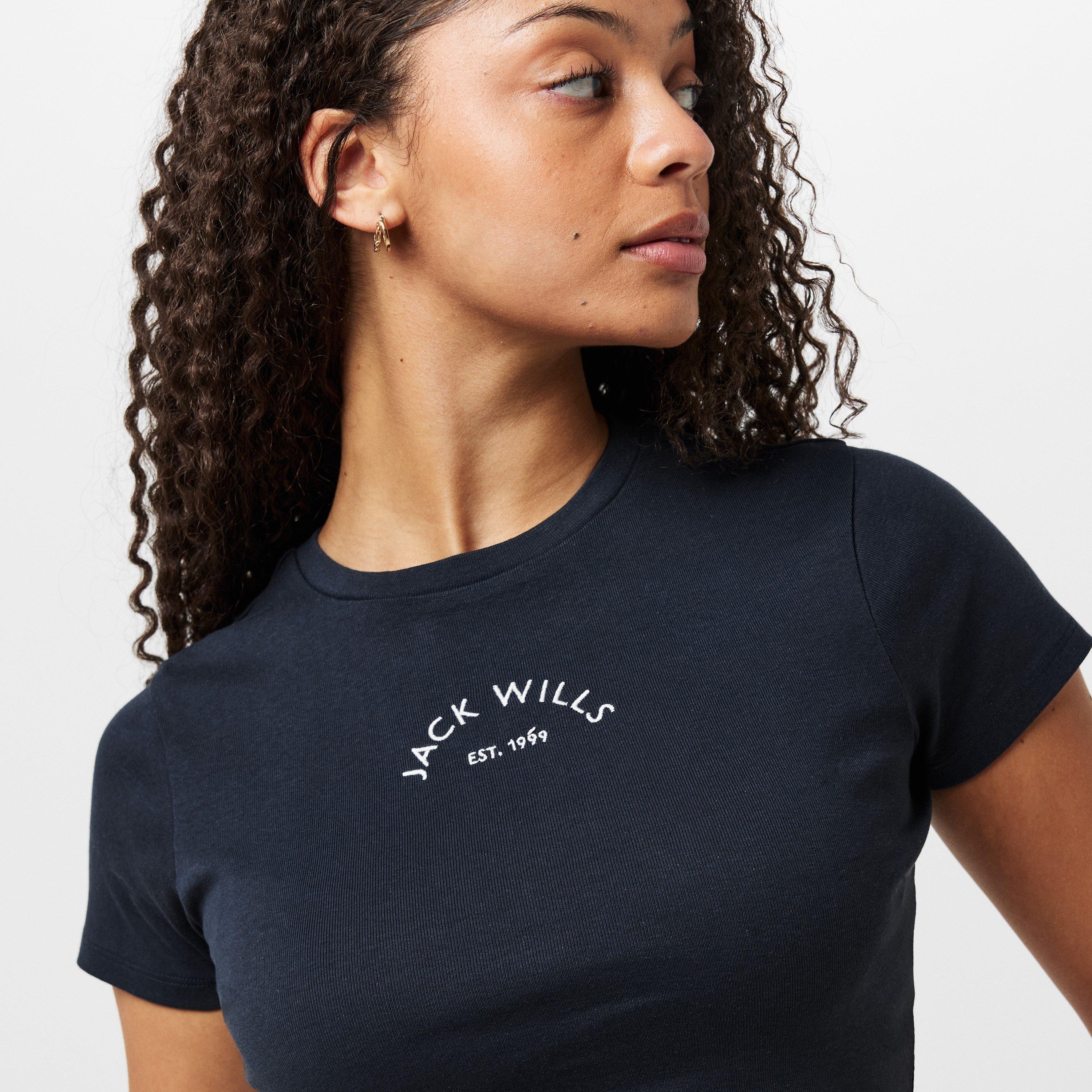 Jack Wills JW Cropped Baby Tee