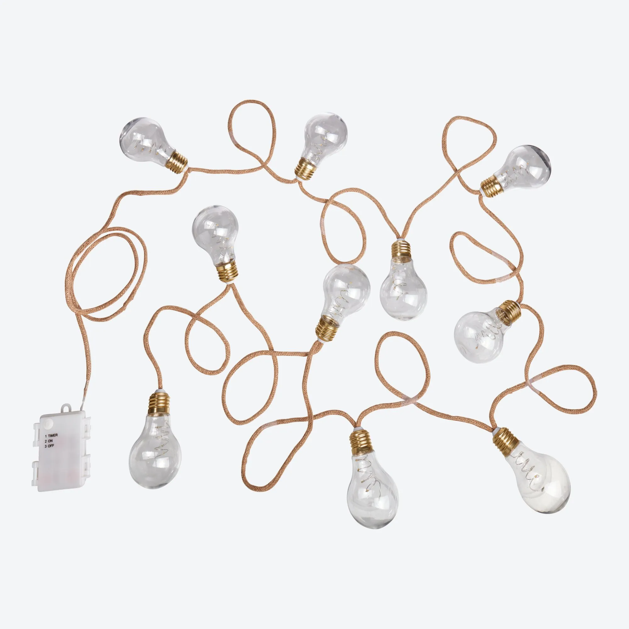 LED-Lichterkette im Industrie-Style, ca. 460cm