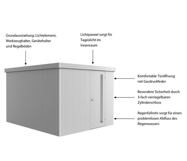Biohort Gerätehaus Neo 4C, ca. B292/H222/T348