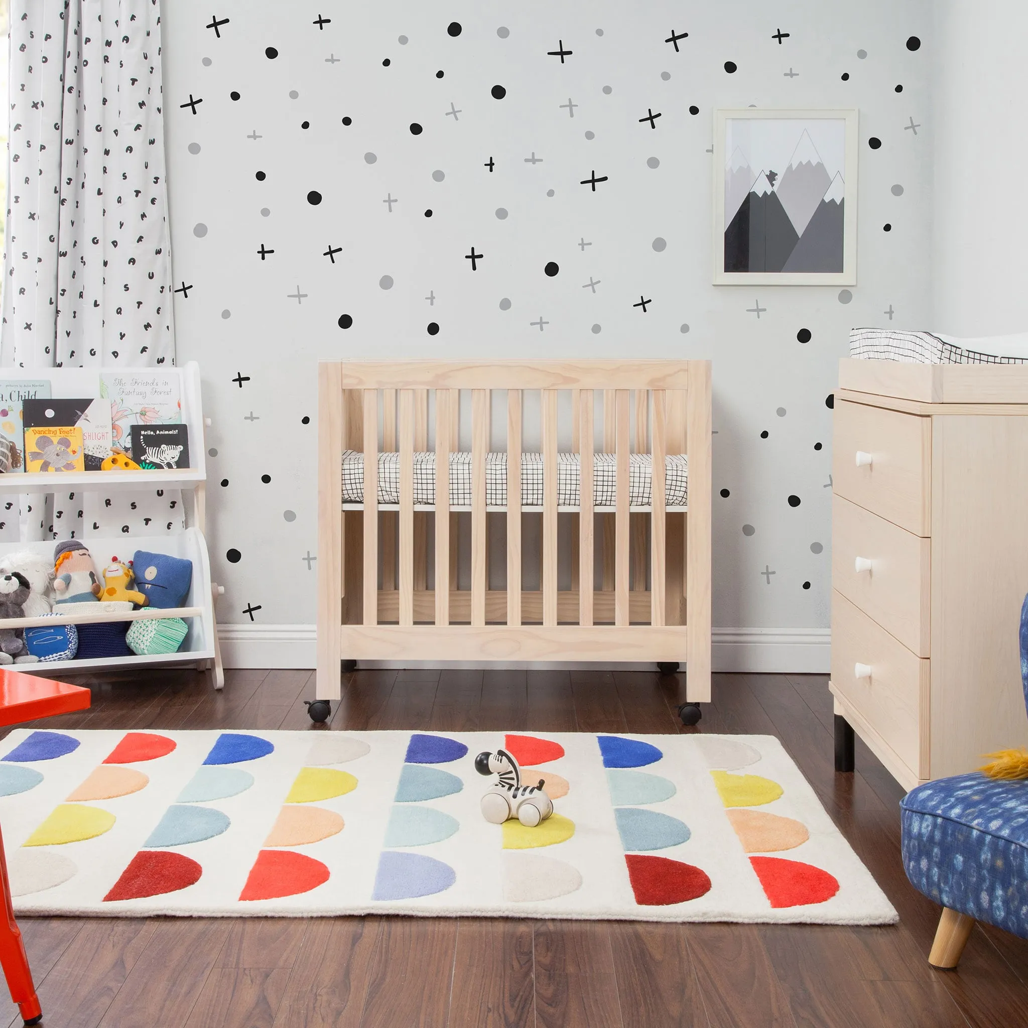 Babyletto Mini Couchette Origami - Naturel Lavé