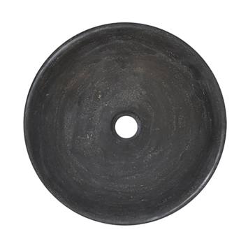 Marho Nudo waskom rond 40 x 14 cm hardsteen gezoet