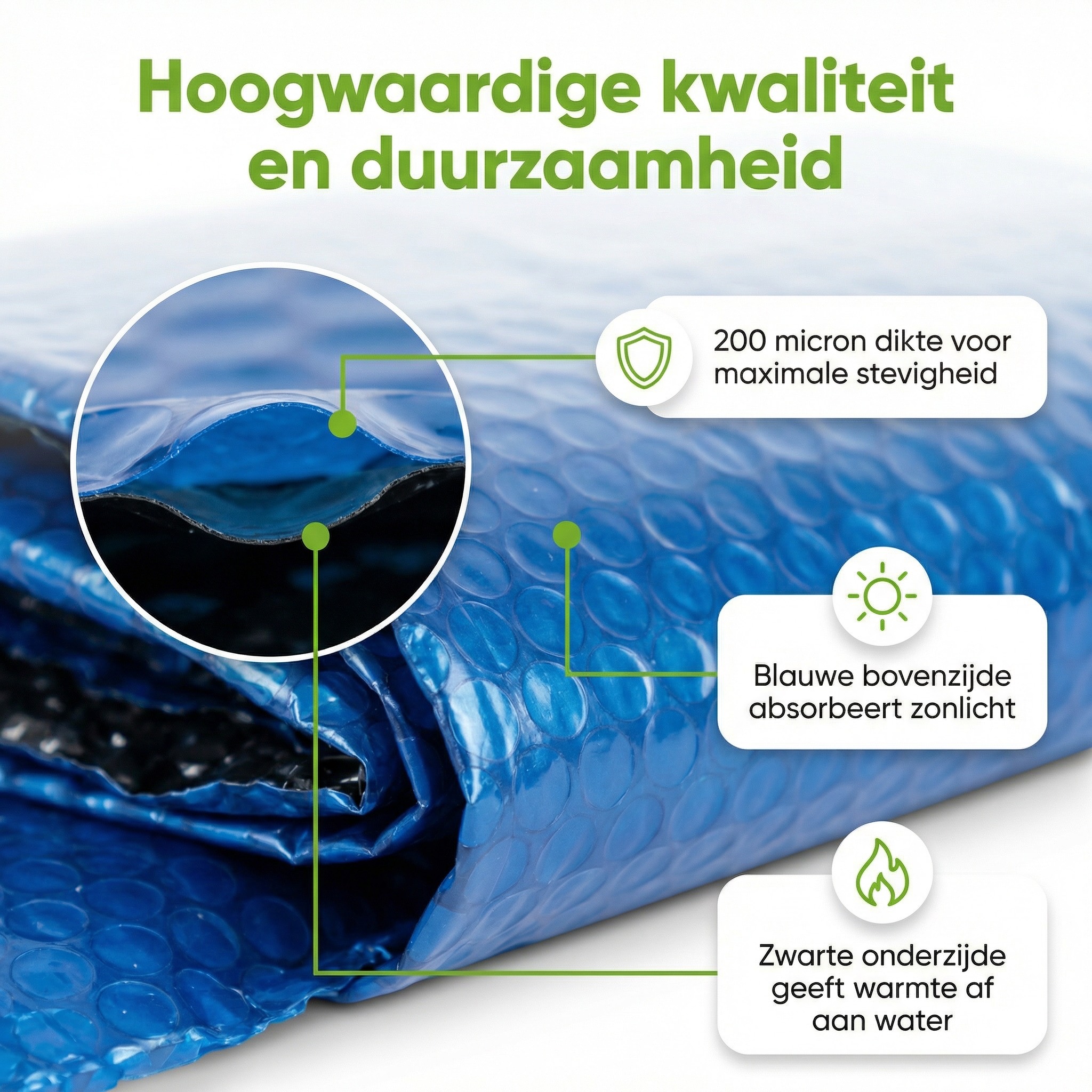 Ways d'luxe ø396 cm solarzeil