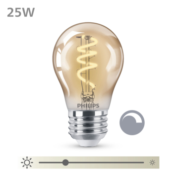 Philips LED E27 25 watt 2200K Amber dimbaar