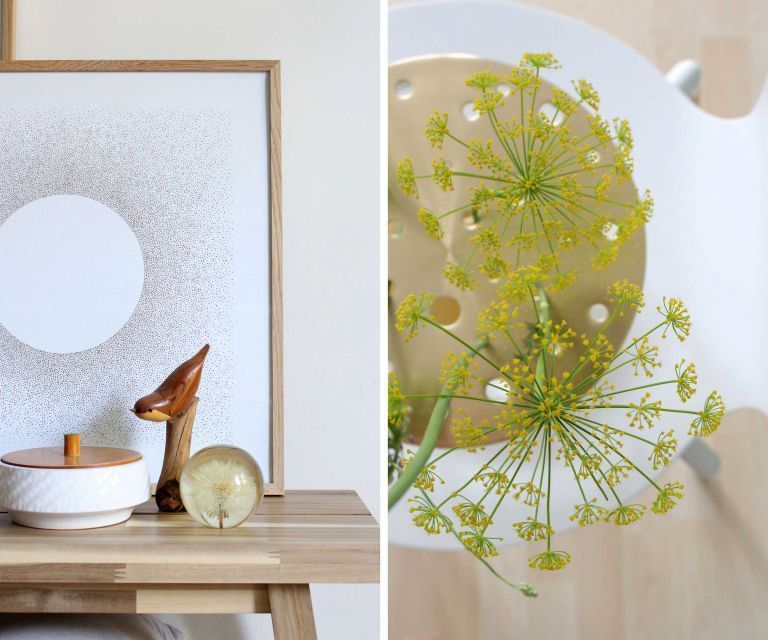 Fritz Hansen Ikebana vaas large brass