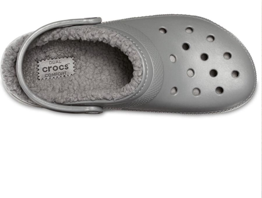 Crocs Pantoffels Classic Lined Clog Tuinclogs slippers clogs met knuffelig faux-bont
