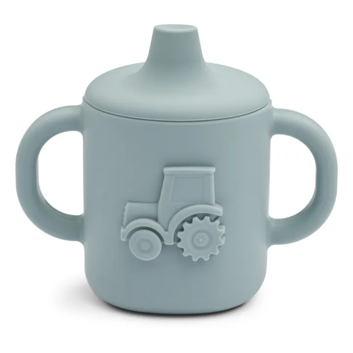 Liewood Tasse d'apprentissage Amelio en silicone | Blue fog