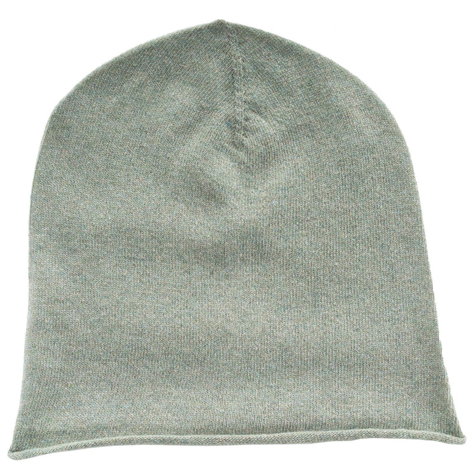 GOLDEN GOAT Strickmütze Arley Beanie Unisex Winter Mütze 100% Kaschmir Wolle Farbe: dove grey