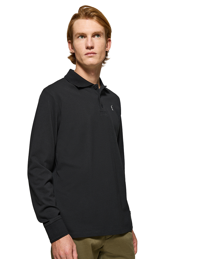 Rigby Go Ml Ss Polo Black
