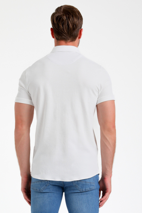 Gabbiano witte heren overhemd